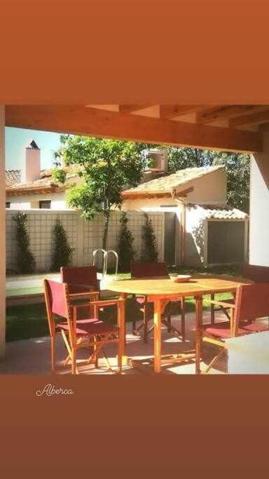 La Alberca Casa Con Jardin Y Piscina Villa Tenzuela Kültér fotó